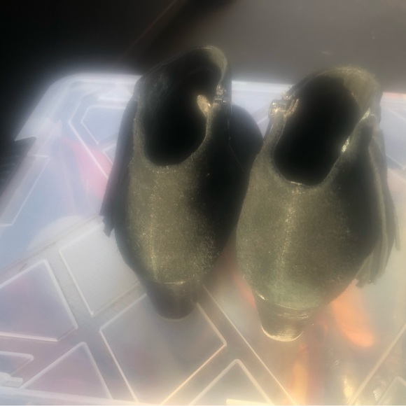 Vionic 322 Faros Womens Black Suede Leather Upright Faros Fringe Boots Size 7.5 - Picture 7 of 11